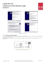 Preview for 10 page of B+B Sensors LogBox-RHT-LCD Operating Manual