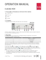 Preview for 5 page of B+B Sensors N321 Operation Manual