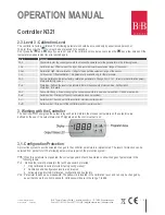 Preview for 7 page of B+B Sensors N321 Operation Manual