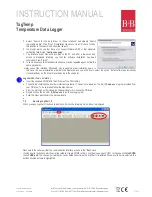 Preview for 7 page of B+B Sensors TagTemp Instruction Manual