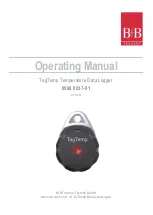 Предварительный просмотр 1 страницы B+B Sensors TagTemp Operating Manual