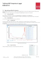 Preview for 9 page of B+B Sensors TagTemp Operating Manual