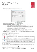 Preview for 12 page of B+B Sensors TagTemp Operating Manual