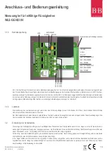 Предварительный просмотр 7 страницы B+B Sensors WLS-GEH230V Operation Manual