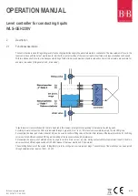 Предварительный просмотр 14 страницы B+B Sensors WLS-GEH230V Operation Manual