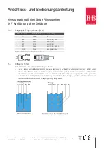 Preview for 8 page of B+B Sensors WLSW-24V Connection And Operation Manual