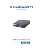 B+B SMARTWORK IE-MediaChassis/1-AC User Manual preview