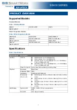 Preview for 14 page of B+B SmartWorx SE400 Series User Manual