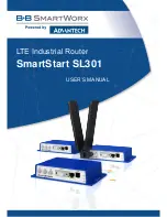 Предварительный просмотр 1 страницы B+B SmartWorx SmartStart SL301 User Manual