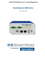 B+B SmartWorx SmartSwarm 300 User Manual preview