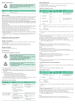 Preview for 30 page of B. Braun 48392 Instructions For Use/Technical Description