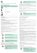 Preview for 5 page of B. Braun 58002 Instructions For Use/Technical Description