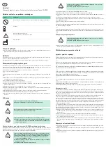 Preview for 16 page of B. Braun 58002 Instructions For Use/Technical Description