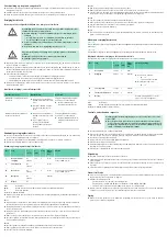 Preview for 21 page of B. Braun Aesculap 008349 Instructions For Use/Technical Description