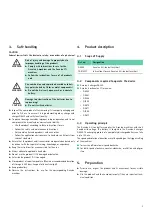 Preview for 3 page of B. Braun Aesculap Acculan 4 GA346 Instructions For Use/Technical Description