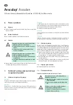 Preview for 70 page of B. Braun Aesculap Acculan 4 GA346 Instructions For Use/Technical Description