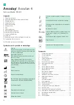 Preview for 28 page of B. Braun Aesculap Acculan 4 Instructions For Use/Technical Description