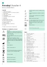 Preview for 40 page of B. Braun Aesculap Acculan 4 Instructions For Use/Technical Description