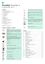 Preview for 222 page of B. Braun Aesculap Acculan 4 Instructions For Use/Technical Description