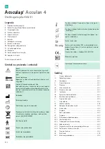 Preview for 234 page of B. Braun Aesculap Acculan 4 Instructions For Use/Technical Description