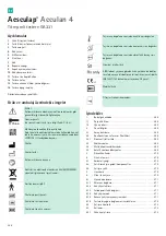 Preview for 270 page of B. Braun Aesculap Acculan 4 Instructions For Use/Technical Description