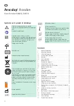 Preview for 14 page of B. Braun Aesculap Acculan Instructions For Use/Technical Description