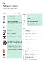 Preview for 32 page of B. Braun Aesculap Acculan Instructions For Use/Technical Description