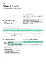 Preview for 62 page of B. Braun Aesculap Acculan Instructions For Use/Technical Description