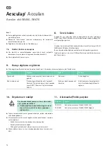 Preview for 80 page of B. Braun Aesculap Acculan Instructions For Use/Technical Description