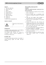 Предварительный просмотр 9 страницы B. Braun AESCULAP AVM Instructions For Use Manual