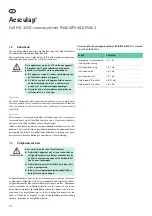 Предварительный просмотр 112 страницы B. Braun Aesculap Endoscopic Technology Instructions For Use/Technical Description