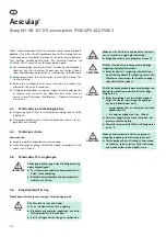 Предварительный просмотр 124 страницы B. Braun Aesculap Endoscopic Technology Instructions For Use/Technical Description