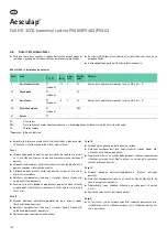 Предварительный просмотр 160 страницы B. Braun Aesculap Endoscopic Technology Instructions For Use/Technical Description