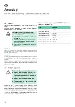 Предварительный просмотр 162 страницы B. Braun Aesculap Endoscopic Technology Instructions For Use/Technical Description