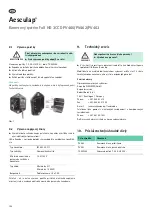 Предварительный просмотр 196 страницы B. Braun Aesculap Endoscopic Technology Instructions For Use/Technical Description