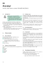 Предварительный просмотр 200 страницы B. Braun Aesculap Endoscopic Technology Instructions For Use/Technical Description