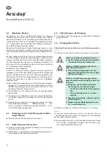 Preview for 18 page of B. Braun Aesculap GA553 Instructions For Use/Technical Description