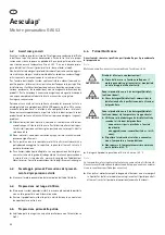 Preview for 48 page of B. Braun Aesculap GA553 Instructions For Use/Technical Description