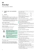 Preview for 56 page of B. Braun Aesculap GA553 Instructions For Use/Technical Description