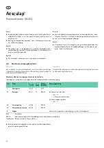 Preview for 70 page of B. Braun Aesculap GA553 Instructions For Use/Technical Description