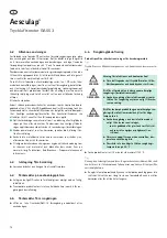 Preview for 78 page of B. Braun Aesculap GA553 Instructions For Use/Technical Description