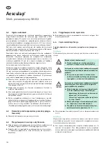 Preview for 110 page of B. Braun Aesculap GA553 Instructions For Use/Technical Description