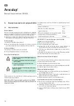 Preview for 128 page of B. Braun Aesculap GA553 Instructions For Use/Technical Description