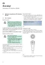 Предварительный просмотр 46 страницы B. Braun Aesculap Lektrafuse GN200 Instructions For Use Manual