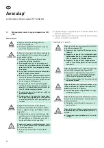 Предварительный просмотр 60 страницы B. Braun Aesculap Lektrafuse GN200 Instructions For Use Manual