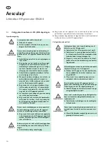 Предварительный просмотр 114 страницы B. Braun Aesculap Lektrafuse GN200 Instructions For Use Manual