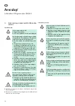 Предварительный просмотр 132 страницы B. Braun Aesculap Lektrafuse GN200 Instructions For Use Manual