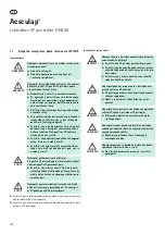 Предварительный просмотр 168 страницы B. Braun Aesculap Lektrafuse GN200 Instructions For Use Manual