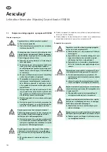 Предварительный просмотр 186 страницы B. Braun Aesculap Lektrafuse GN200 Instructions For Use Manual