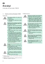 Предварительный просмотр 204 страницы B. Braun Aesculap Lektrafuse GN200 Instructions For Use Manual